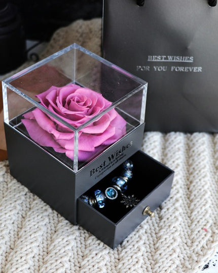 Eternal Flower Rose Jewelry Box - Here 4 you