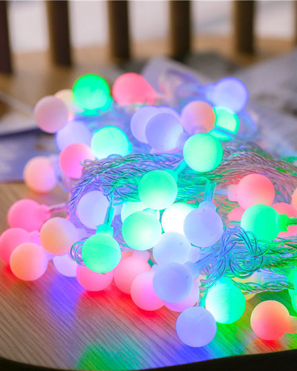 LED USB Remote Control Battery Small Ball Lights Christmas Home Decor