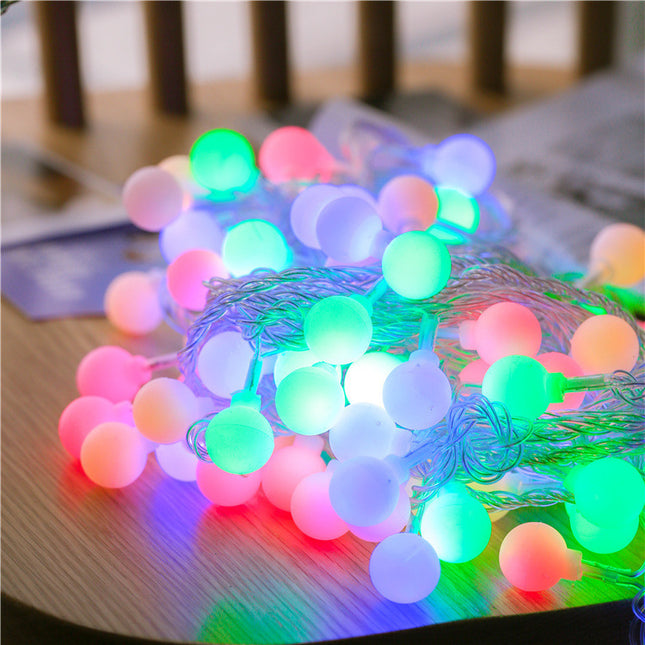 LED USB Remote Control Battery Small Ball Lights Christmas Home Decor