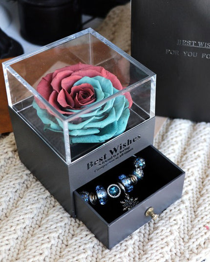 Eternal Flower Rose Jewelry Box - Here 4 you