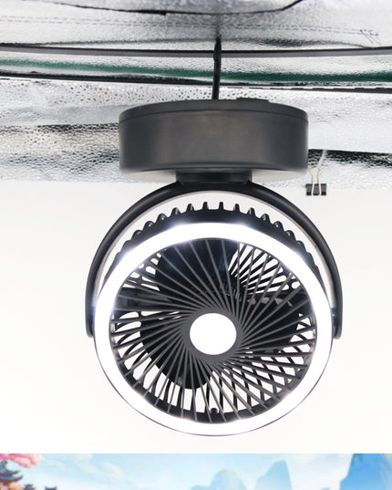 Tent LED fan light - Here 4 you