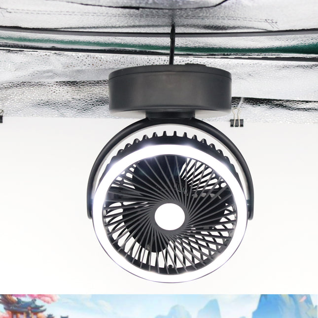 Tent LED fan light - Here 4 you