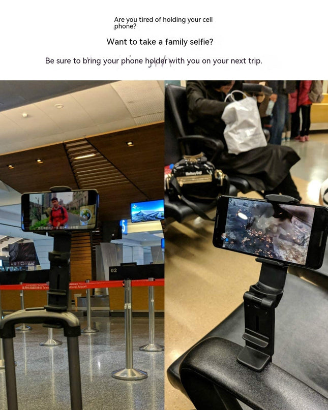Multifunctional Lazy Phone Holder Business Trip Travel Office Binge-watching Tool Foldable Rotating