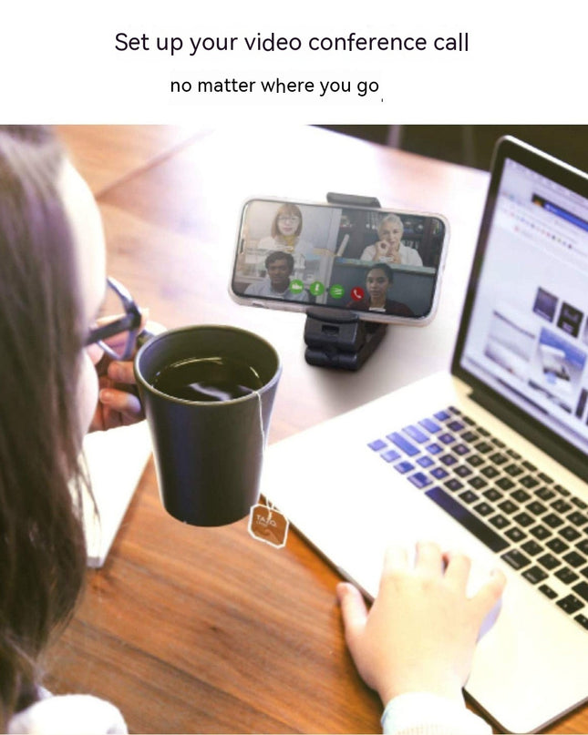 Multifunctional Lazy Phone Holder Business Trip Travel Office Binge-watching Tool Foldable Rotating