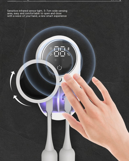 Tooth Brush Holder Sanitizer Uv Toothbrush Sanitizer Toothpaste Accessories Portable Toothbrush Sterilizer Portable Disinfectant