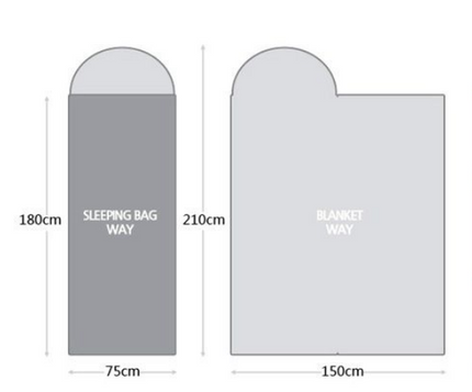 Outdoor Waterproof Camping Hiking Sleeping Bag - Here 4 you