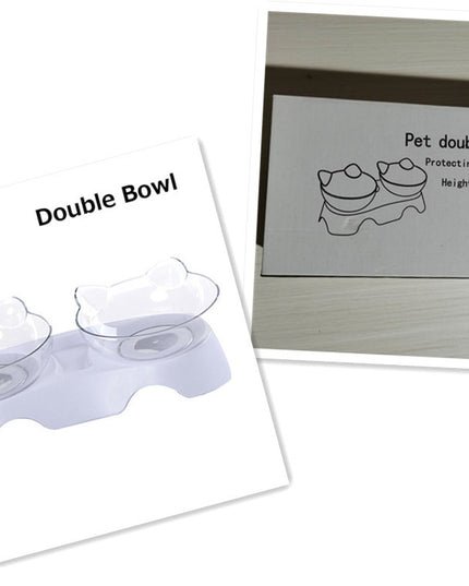 Pet feeder cat bowl