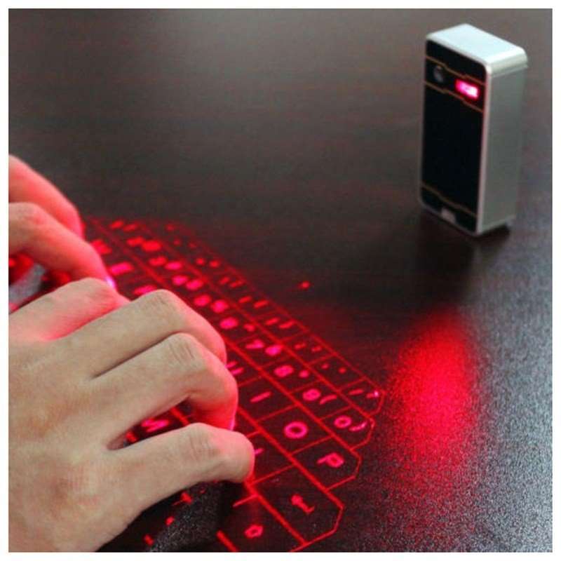 Bluetooth Wireless Laser Keyboard - Here 4 you
