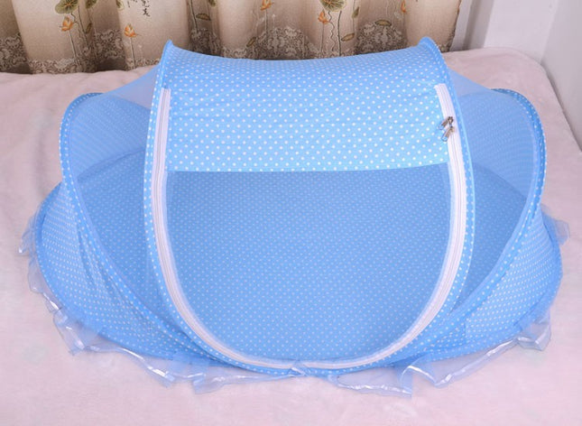 Foldable  Baby Bed Net With Pillow Net 2pieces Set - Here 4 you