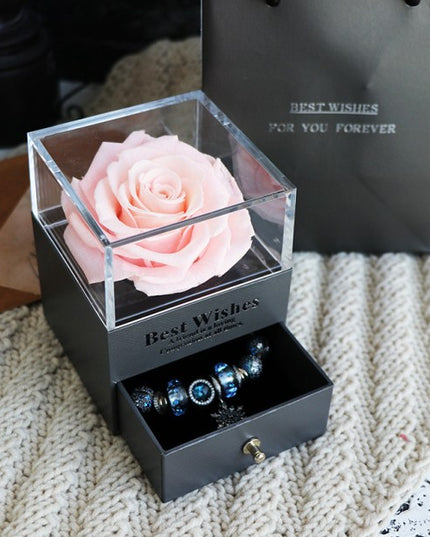 Eternal Flower Rose Jewelry Box - Here 4 you