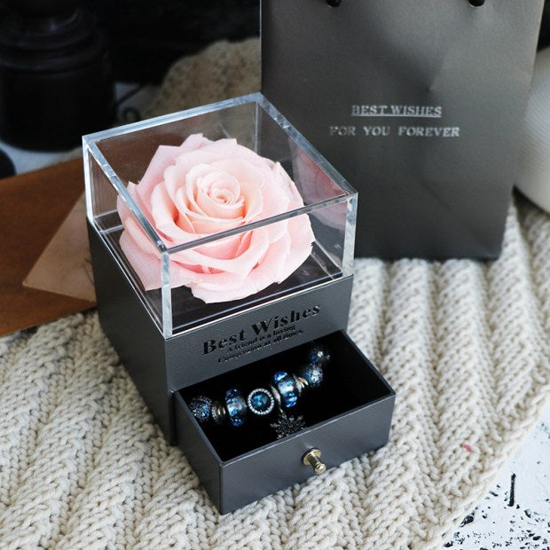 Eternal Flower Rose Jewelry Box - Here 4 you