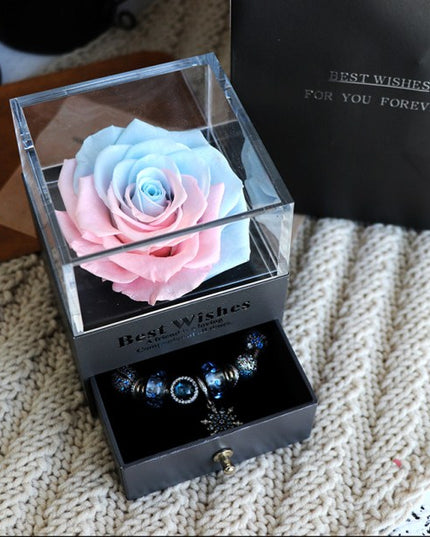 Eternal Flower Rose Jewelry Box - Here 4 you