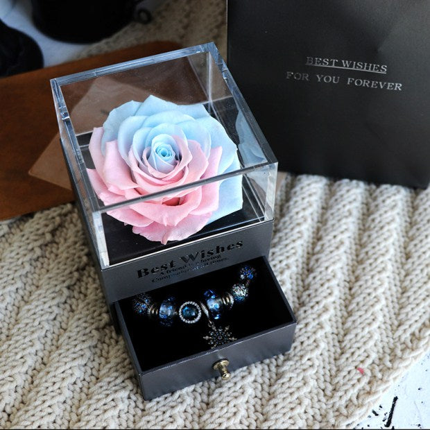 Eternal Flower Rose Jewelry Box - Here 4 you