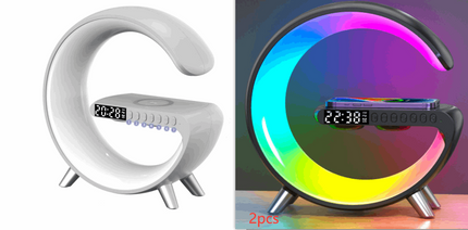 2023 G Shape LED Lamp Bluetooth speaker - Here 4 you