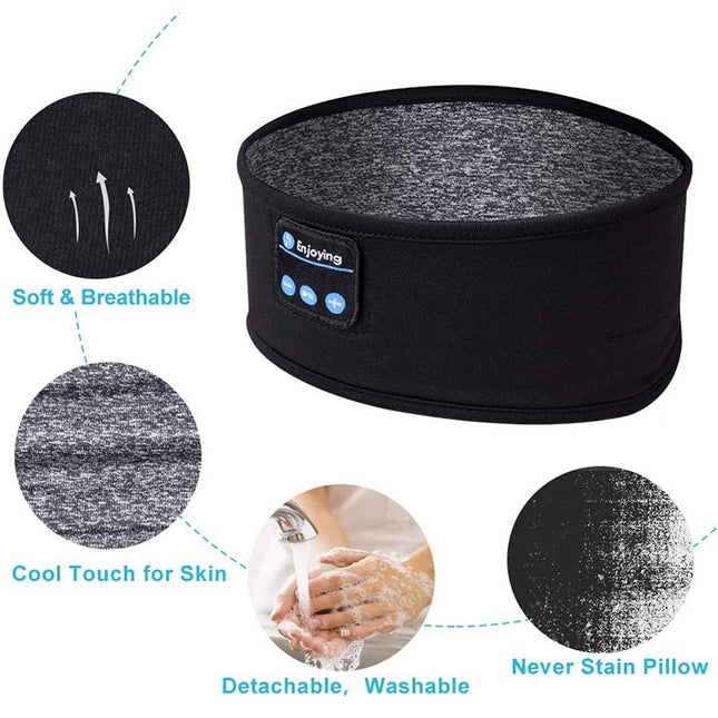 Wireless Bluetooth Comfortable Sleeping Headphones - Here 4 you