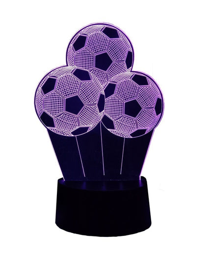 Usb Plug-in Remote Control 3D Ambient Night Light - Here 4 you