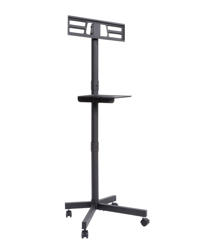 Metal Mobile TV Stand On Wheels