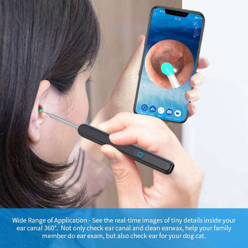 NE3 Wireless Ear Cleaner with Camera LED light - Here 4 you