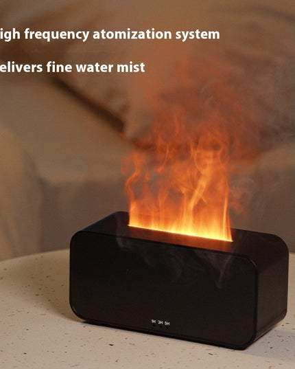 Timing Simulation Aroma Diffuser Usb Household Flame Humidifier  Aromatherapy Machine Spray Air Flame Humidifier Diffuser