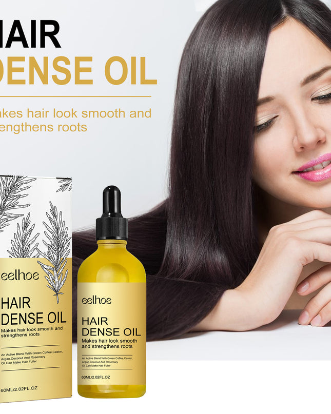 EELHOE Rosemary Hair Treatment Oil Scalp Cleansing Conditioning Volumizing Smoothing Repair Dry Frizzy Hair Conditioning Hair Treatment Oil