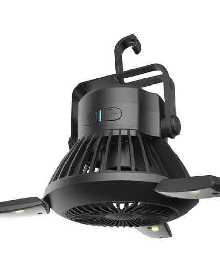 USB Foldable Solar Camping Light and Fan - Here 4 you