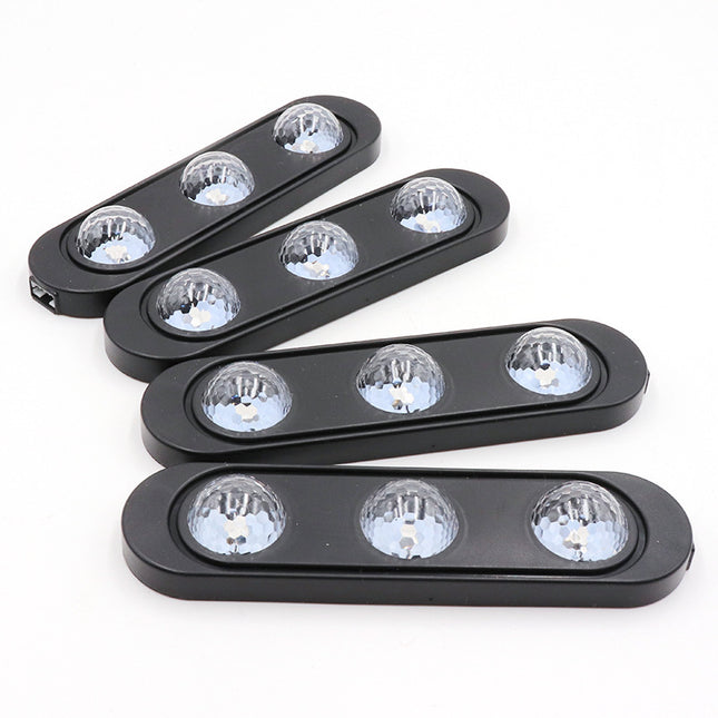 Seven-color Voice-activated USB Foot Ambient Light - Here 4 you