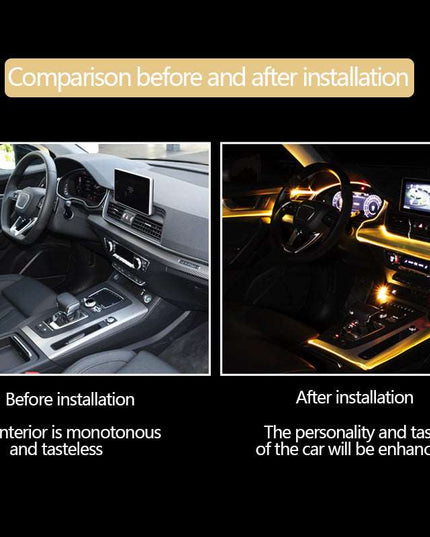 Car Interior Optic Ambient Light - Here 4 you