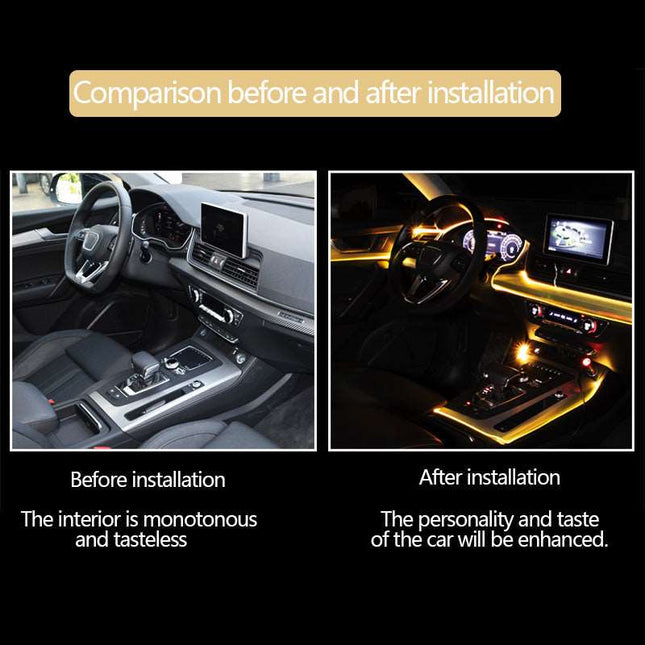 Car Interior Optic Ambient Light - Here 4 you