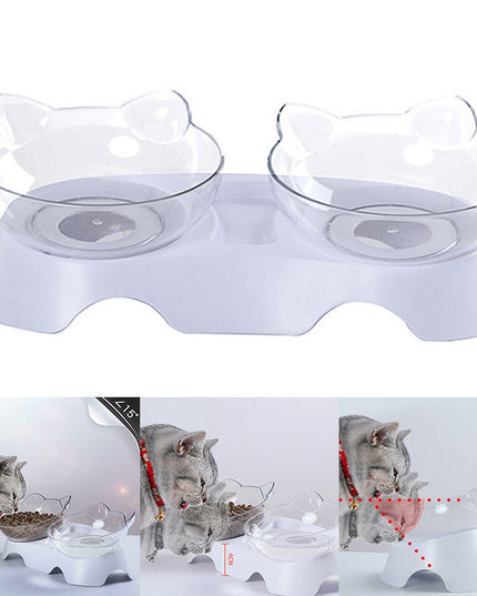 Pet feeder cat bowl