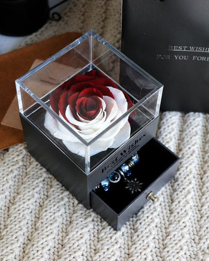 Eternal Flower Rose Jewelry Box - Here 4 you