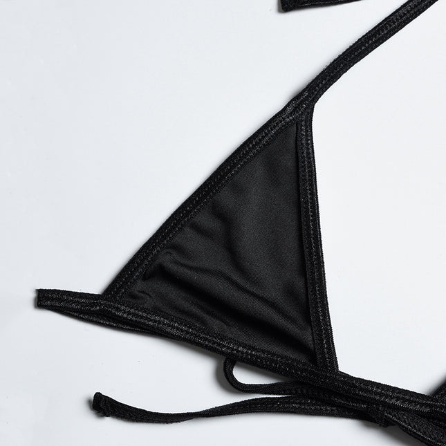 Solid Color Sling Bikini Set Beach Vacation - Here 4 you