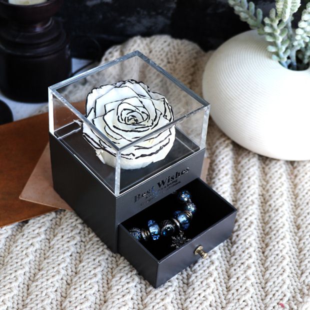Eternal Flower Rose Jewelry Box - Here 4 you