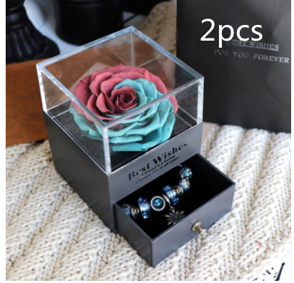 Eternal Flower Rose Jewelry Box - Here 4 you