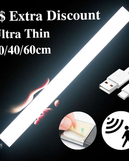 Motion Sensor LED USB Rechargeable Lamps - Here 4 you
