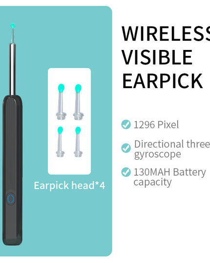 NE3 Wireless Ear Cleaner with Camera LED light - Here 4 you