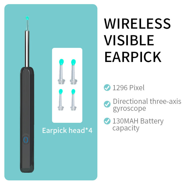 NE3 Wireless Ear Cleaner with Camera LED light - Here 4 you
