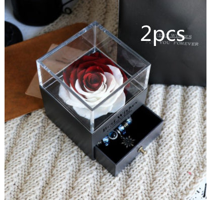 Eternal Flower Rose Jewelry Box - Here 4 you