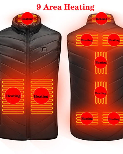 Heated Vest Washable Usb Charging Electric Winter Clothes - Here 4 you