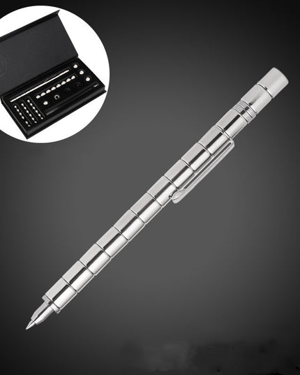 Students Unzip And Sign A Variety Of Magnetic Pens