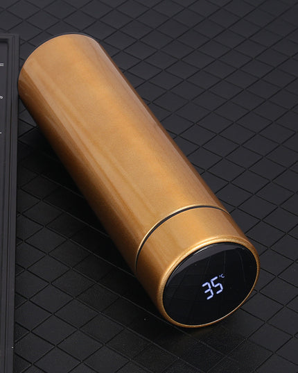 500ML Smart Water Bottle Stainless Steel Vacuum Flasks Intelligent Temperature Display Coffee Mug Cup