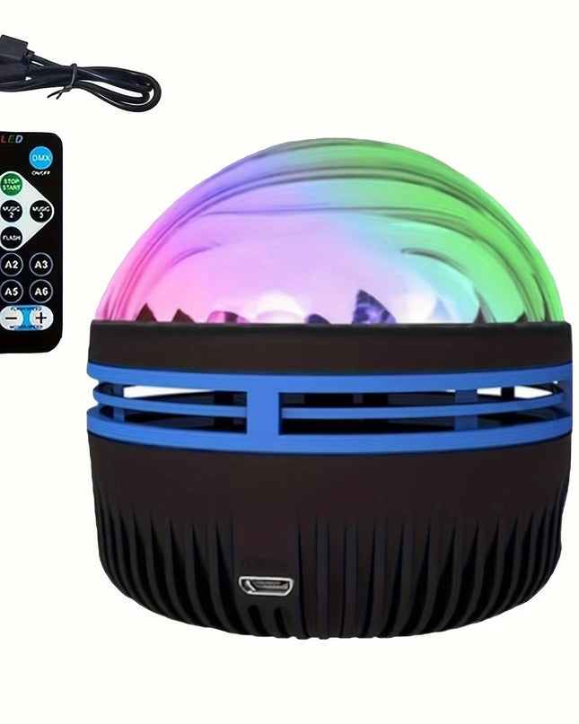 2 In 1 Northern Lights And Ocean Wave Projector With 14 Effects Of Galaxy Light For Game Rooms, Parties, Light Projector For Bedroom, Led Light Projector For Room Home Decorations