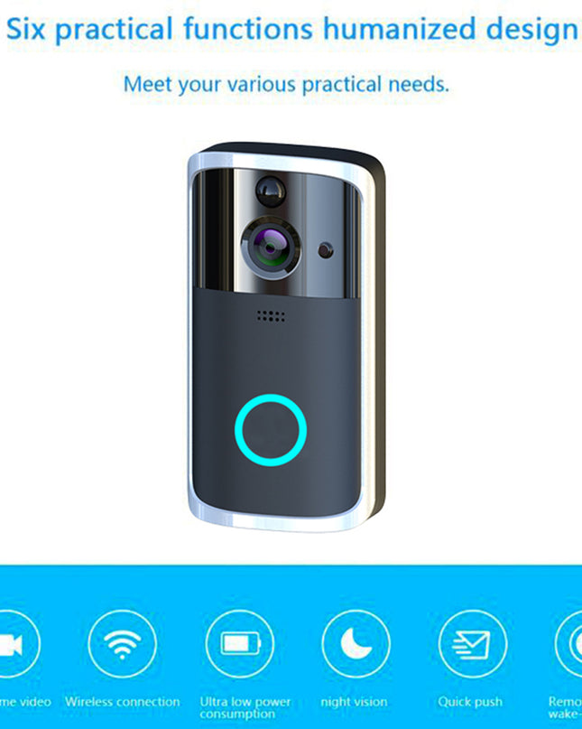 WiFi Video Doorbell Camera - Here 4 you
