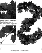 Black Maple Leaf Rattan