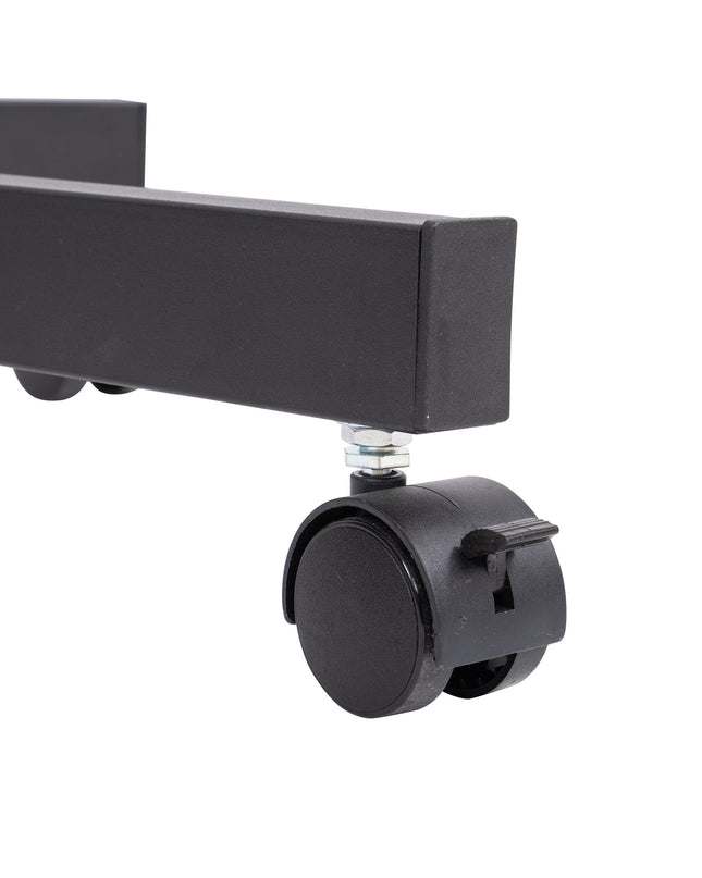 Metal Mobile TV Stand On Wheels