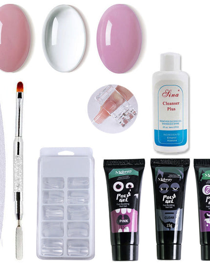 Nail Art Solid Extension Glue Set