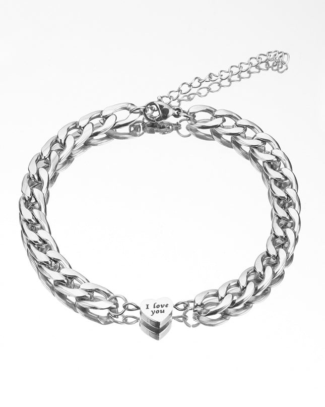 I Love Your Valentine's Day Gift Couple Bracelet - Here 4 you