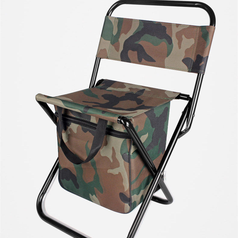 Outdoor Folding Fishing Chair Art Student Stool Portable Bac