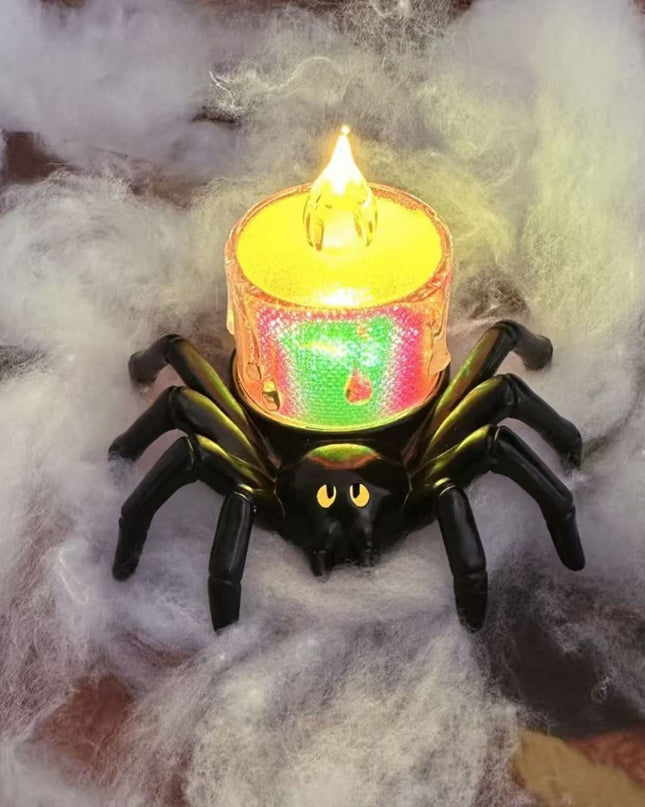 Halloween Decoration Spider Night Lights Party Supplies Decoration Props Bar, Haunted House, Horror Party Accessories