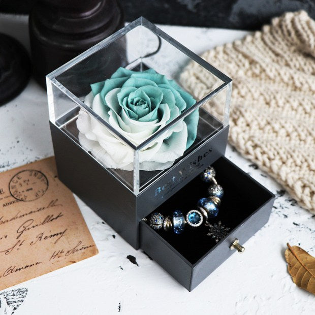 Eternal Flower Rose Jewelry Box - Here 4 you
