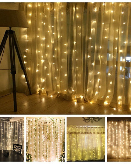 Christmas LED Curtain Lights